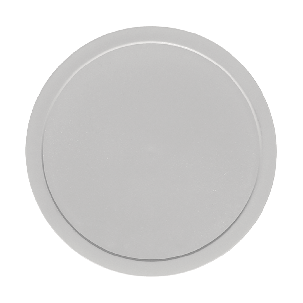 Deckel flach 12,8 cm, hitzebeständig, Kunststoffdeckel