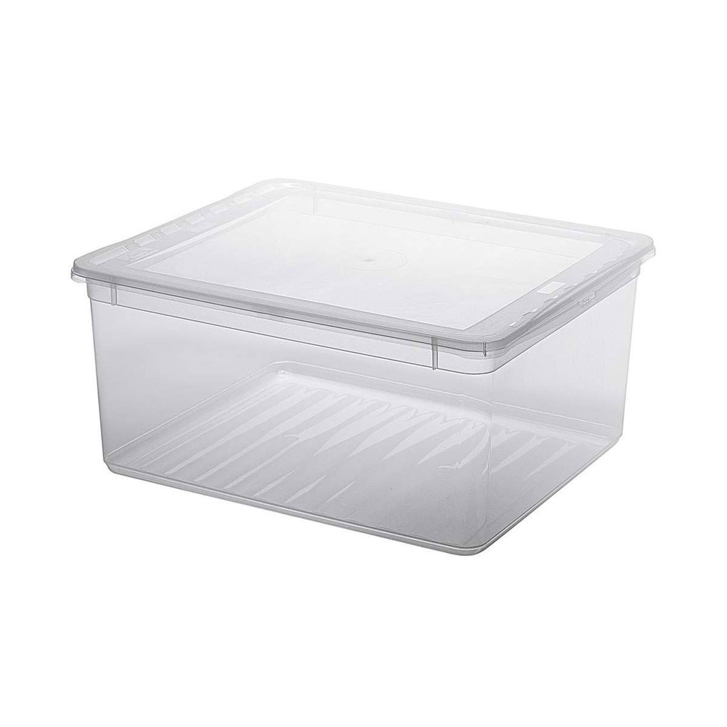 Aufbewahrungsbox "Basixx", Inhalt: 18 l, transparent