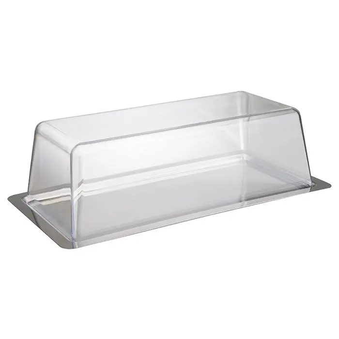 Tablett 33 x 17 cm, mit Haube