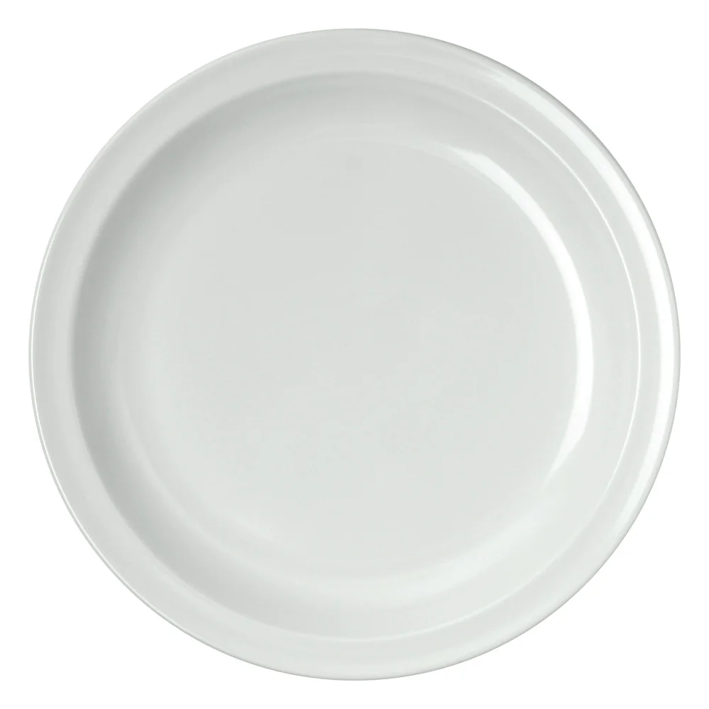 Teller flach 23,5 cm, weiß