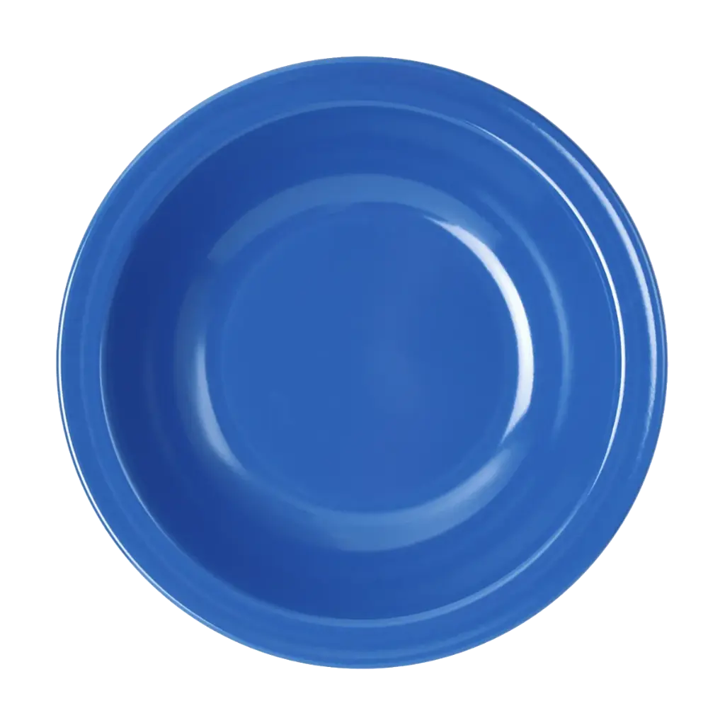 Teller tief 20,5 cm, blau