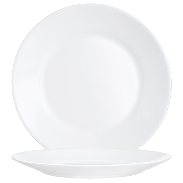 Teller flach 23,5 cm, Restaurant White