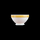 Suppenschale 13 cm, auf Fuß, Brush Yellow