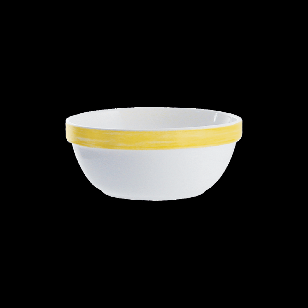 Schale 17 cm, Brush Yellow