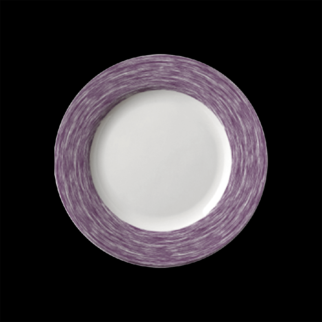 Teller flach 23,5 cm, Brush Purple