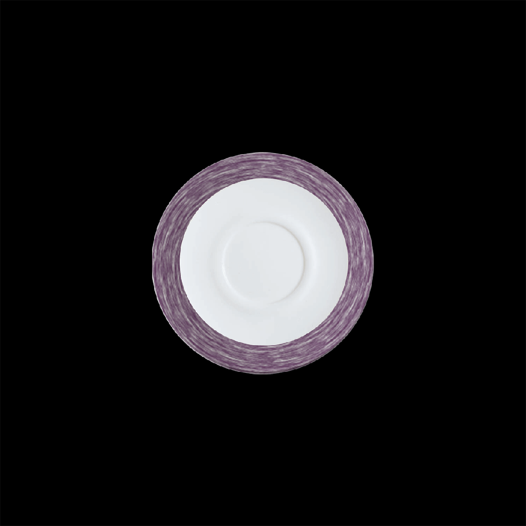Untertasse 14 cm, Brush Purple