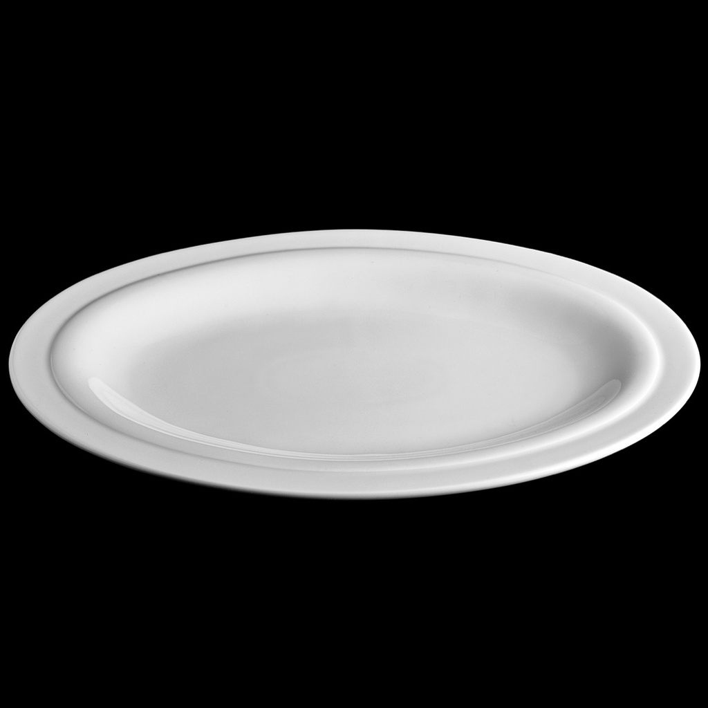 Platte Fahne oval 36 x 27 cm, Joker