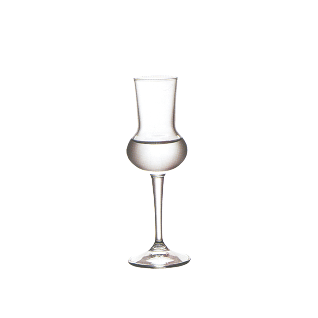 Grappaglas 8 cl, Doppeleichung, Riserva