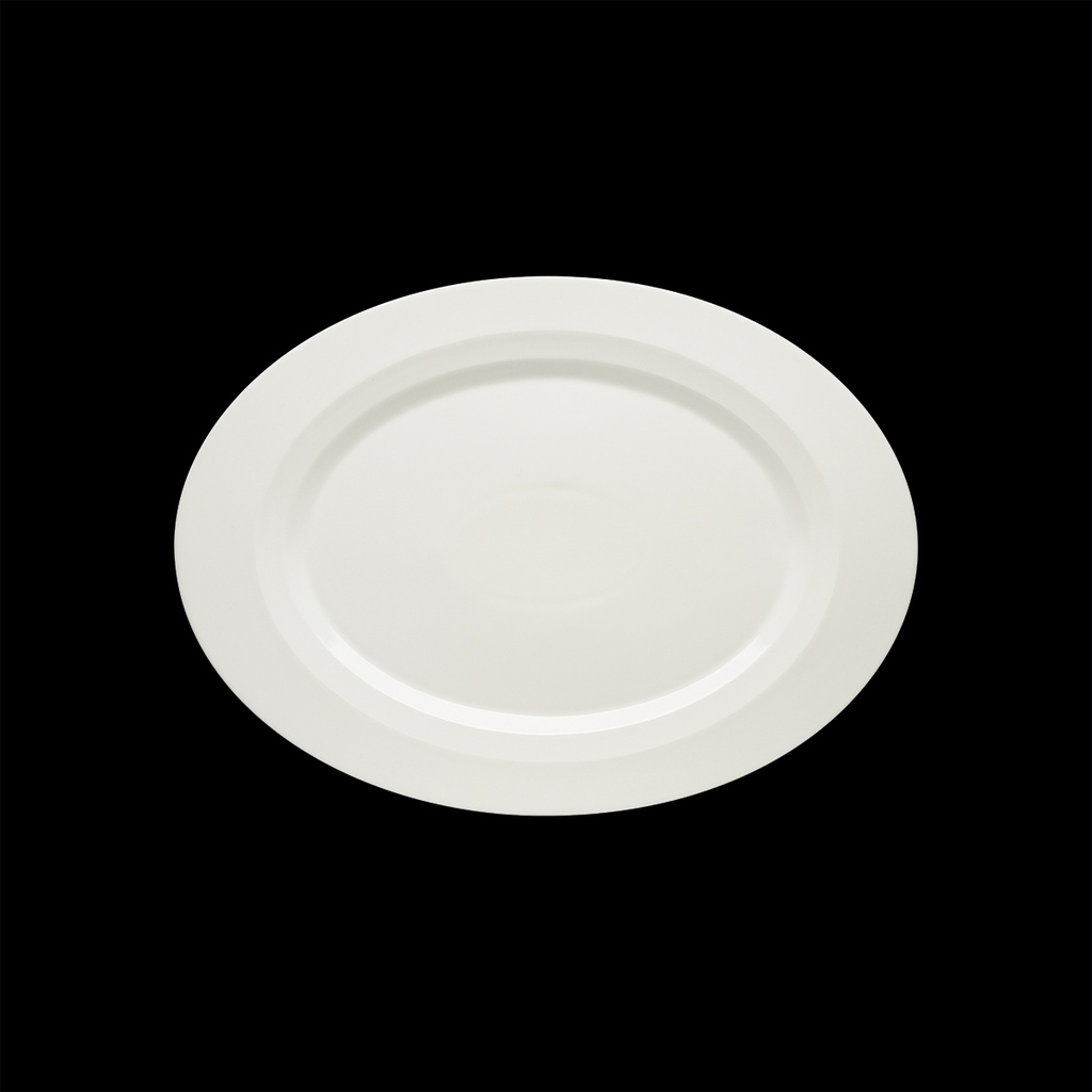 Platte Fahne oval 34 x 25 cm, Allure