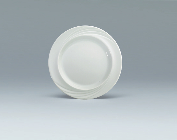 Teller tief Fahne Relief 23 cm, Donna Senior