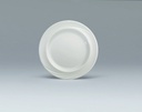 Teller flach Fahne Relief 26 cm, Donna