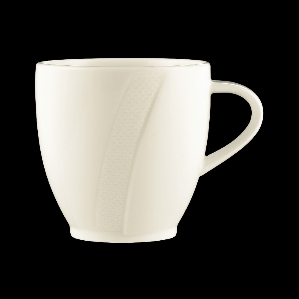Kaffee-Obertasse Tulpe Relief 0,23 l, Diamant