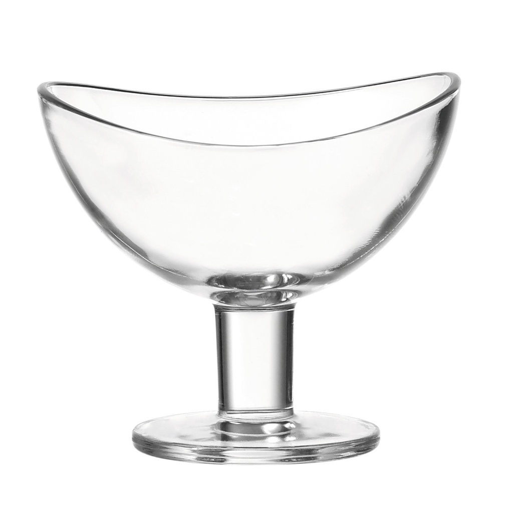 Schale auf Fuß, Loop Inhalt: 40cl, D=150mm, H=120mm