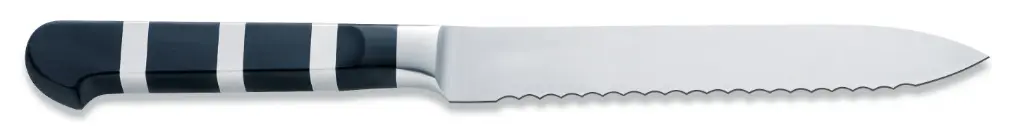 Allzweckmesser 13 cm, mit Wellenschliff, Premier Plus