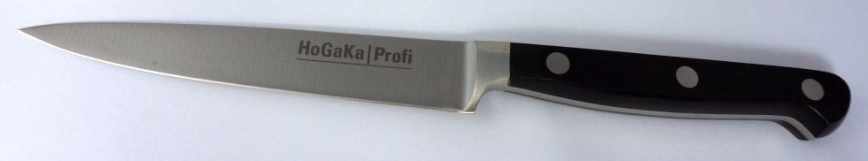 Office-/Allzweckmesser 12 cm, mit HoGaKa Profi Logo, Maitre/Master Line