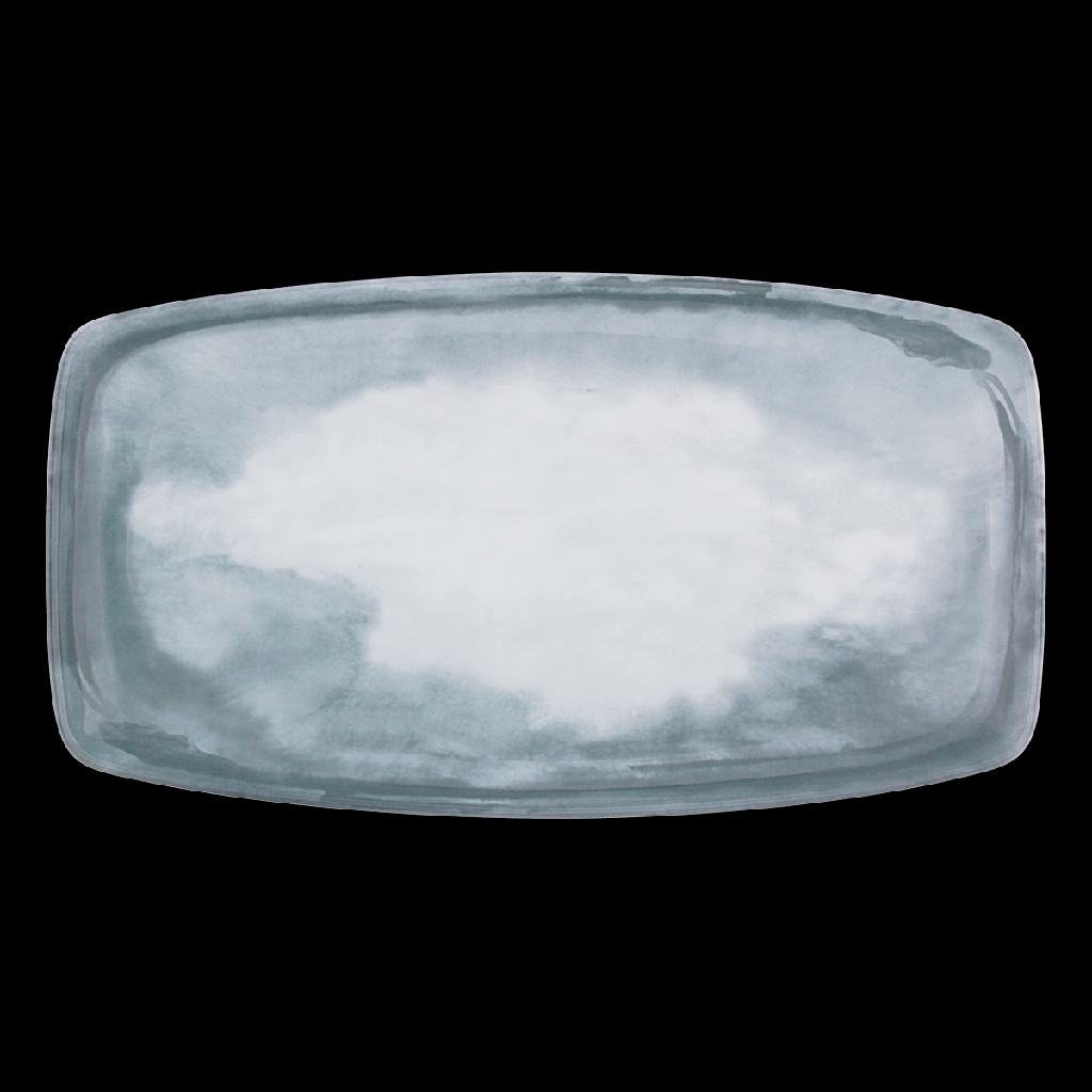 Platte rechteckig 36 x 20 cm, Smart Dekor