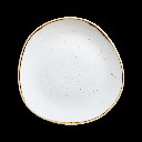 Platte organisch 26 cm, Stonecast Dekor