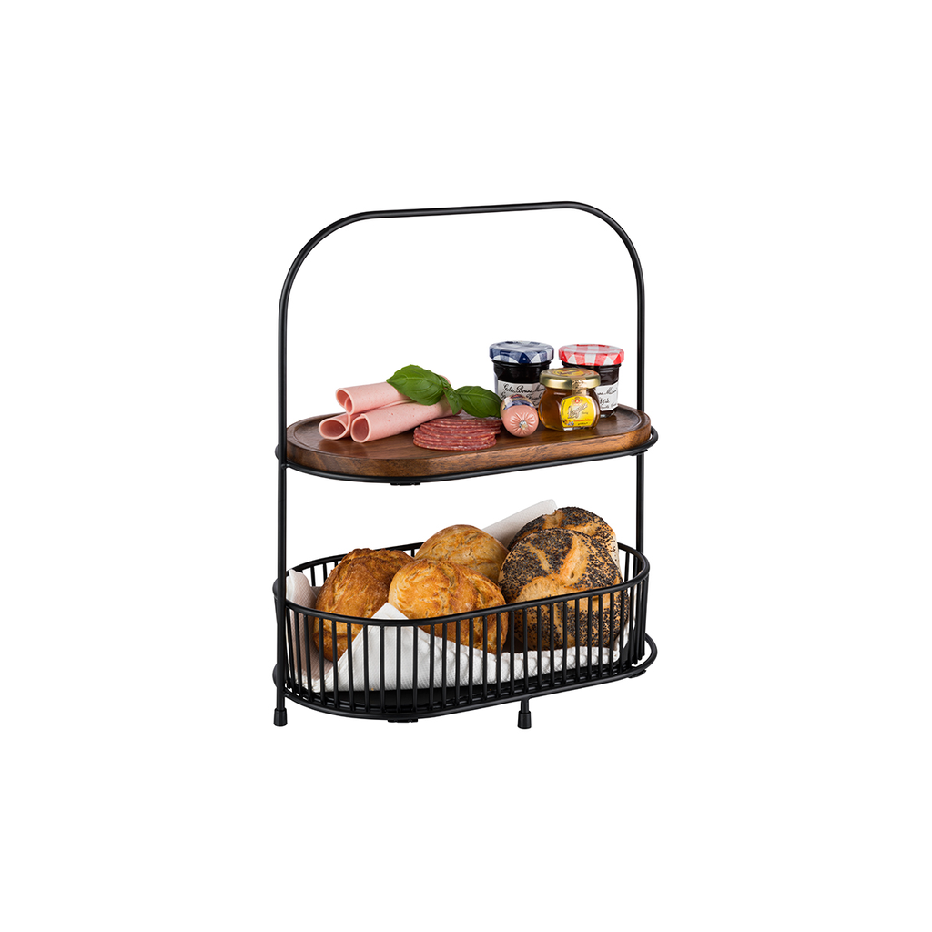 Etagère, 2-stufig, 5-teilig, All-Rounder
