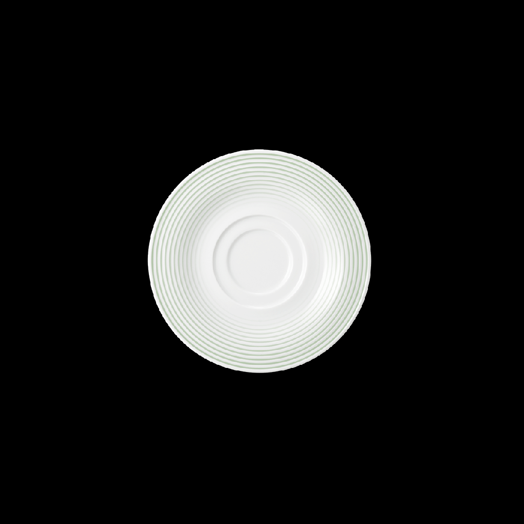 Untertasse Relief 16,5 cm, Blues Dekor