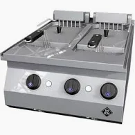 Elektro-Friteuse London II MKN Counter 2x12.5 ltr. Becken