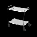Servierwagen 850 – 2 Borde