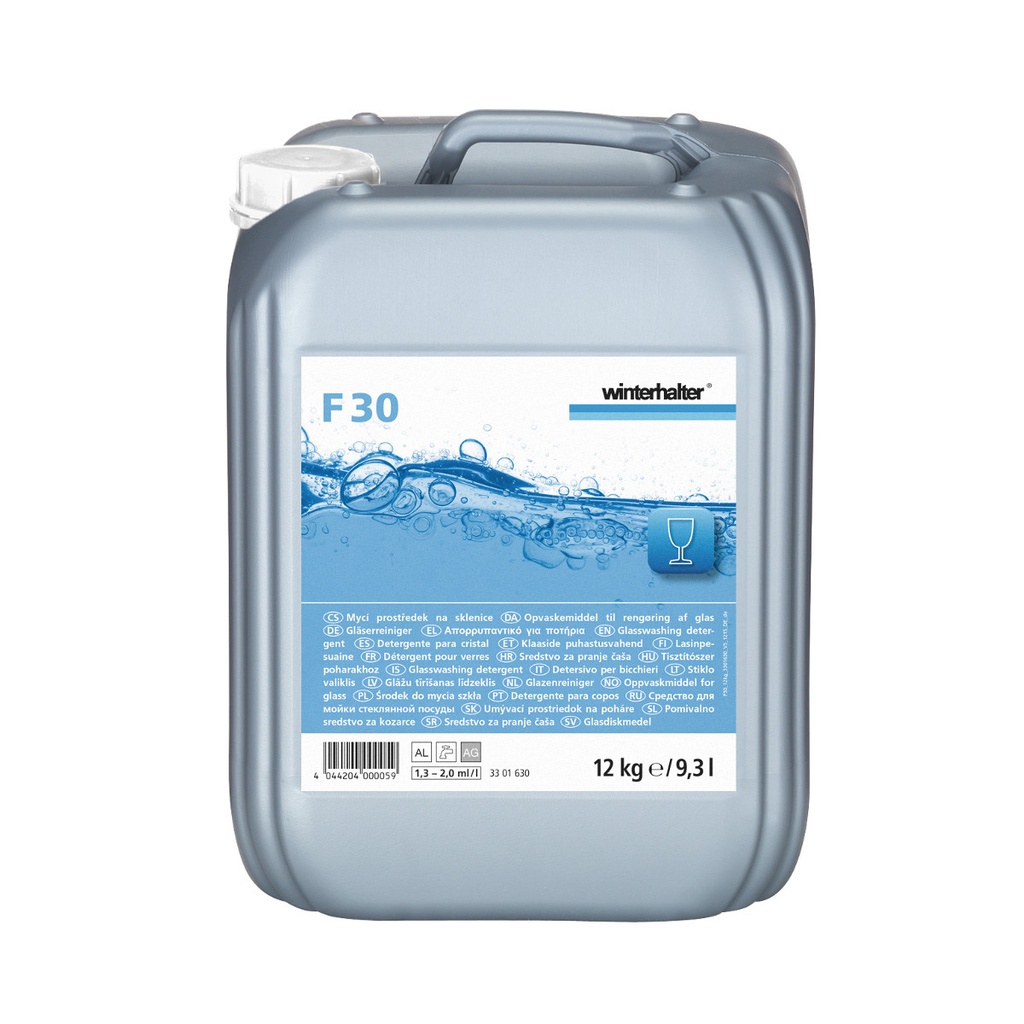 Gläserreiniger 12 kg, F 30