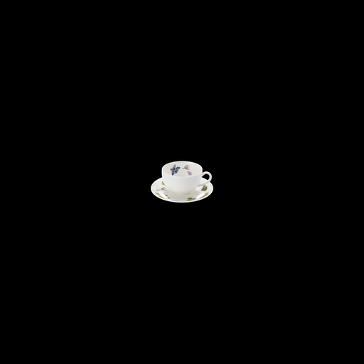 [9213022] Untertasse 12 cm, Fine Bone China Dekor