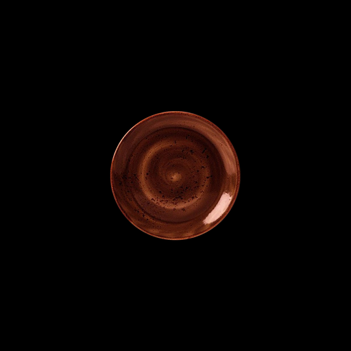[9268538] Teller flach coup 15,25 cm, Craft Dekor Terracotta 