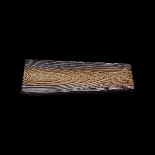 [9000815] Platte flach rechteckig 36 x 16 cm, Terra