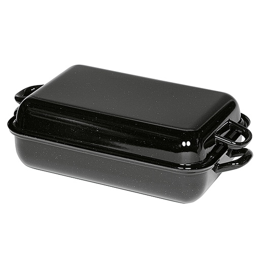[9037769] Bratpfanne/Bräter rechteckig 37 x 26 cm, mit Deckel, Classic