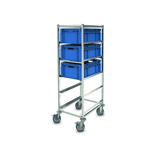 [9045614] Lager- und Produktionswagen für Eurobehälter 600 x 400 mm 