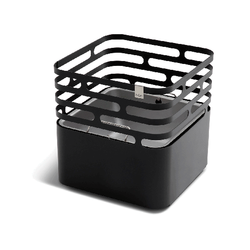 [9050238] Feuerkorb schwarz, Cube Modul