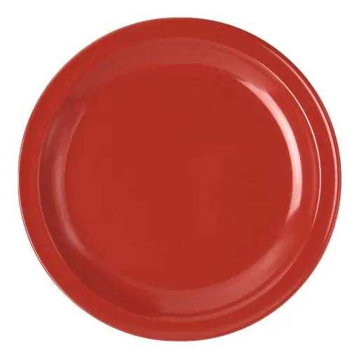 [9000477] Teller flach 23,5 cm, rot