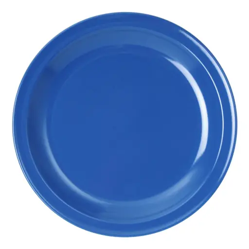 [9000479] Teller flach 23,5 cm, blau
