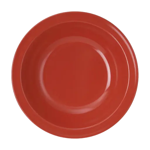 [9000501] Teller tief 20,5 cm, rot