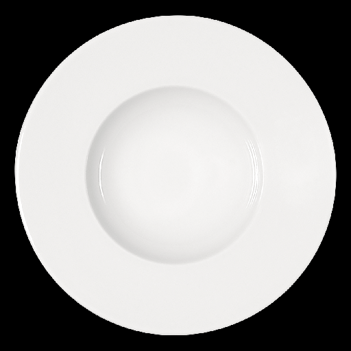 [9000666] Teller tief breite Fahne 25 cm, Maitre