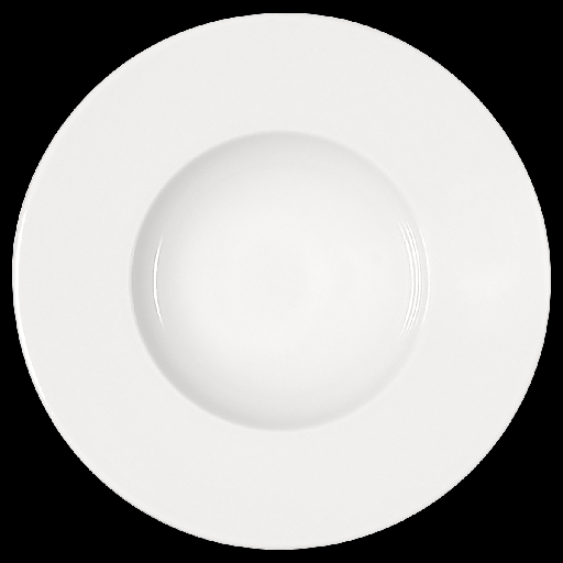 [9000667] Teller tief breite Fahne 28 cm, Maitre