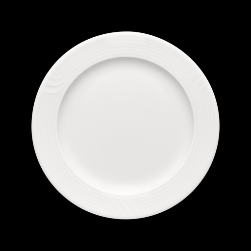 [9001245] Teller flach Fahne Relief 25 cm, Carat
