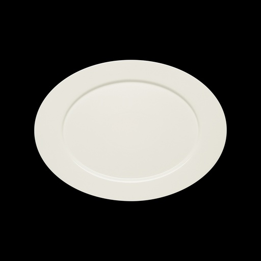 [9003438] Platte Fahne oval 38 x 28 cm, Purity