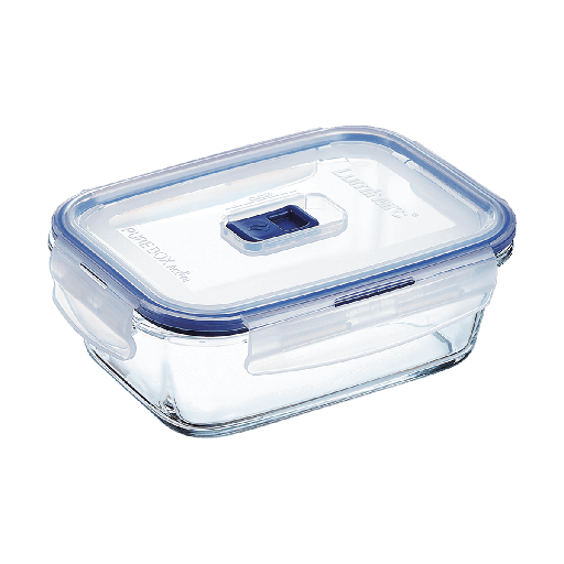 [9308634] Dose rechteckig 19 x 14 cm, mit Deckel, Pure Box Active