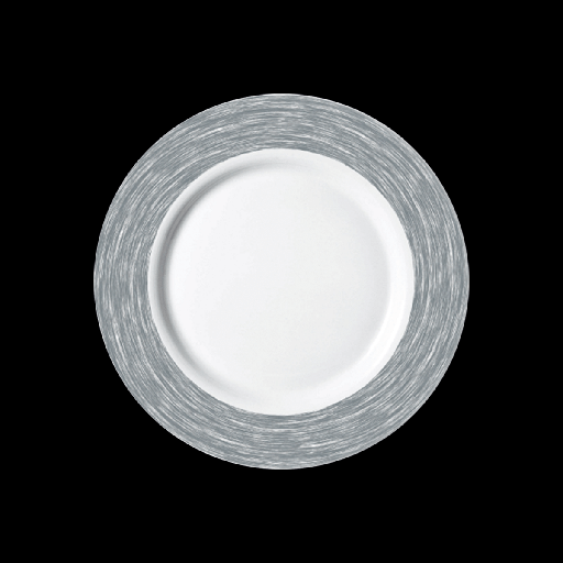 [9308946] Teller flach 23,5 cm, Brush Grey