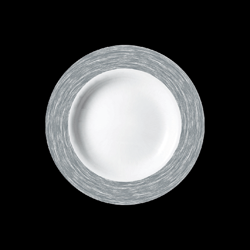 [9308952] Teller tief 22,5 cm, Brush Grey