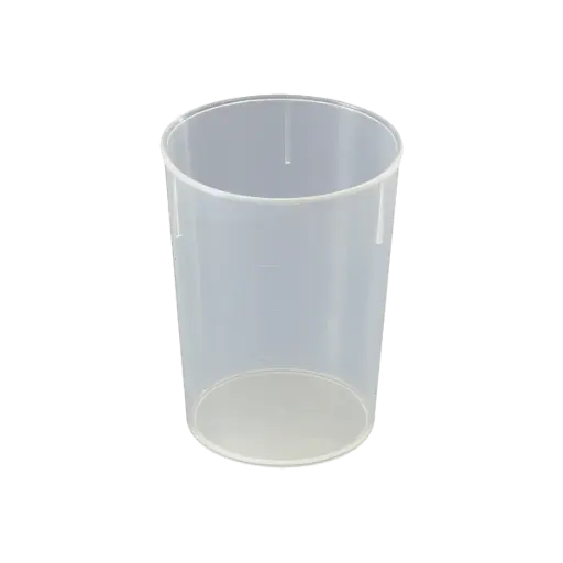 [9312132] Schnabelbecher-Unterteil 250 ml, mit Skalierung, transparent-opak