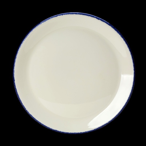[9312340] Teller flach coup 25,5 cm, Dapples Dekor