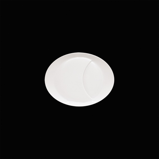 [9005437] Teller flach coup oval 22 cm, Signature