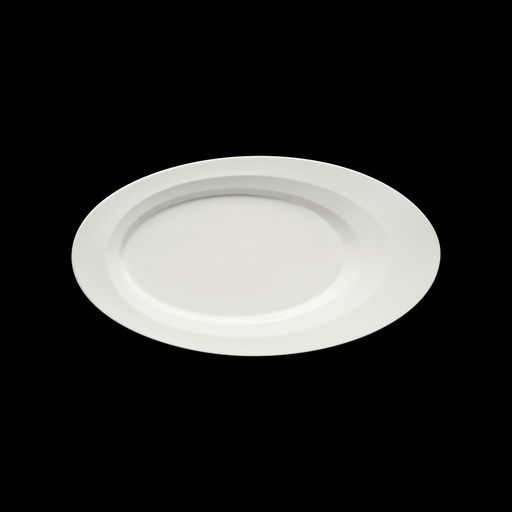 [9006092] Platte Fahne oval asymmetrisch 36 x 20 cm, Allure