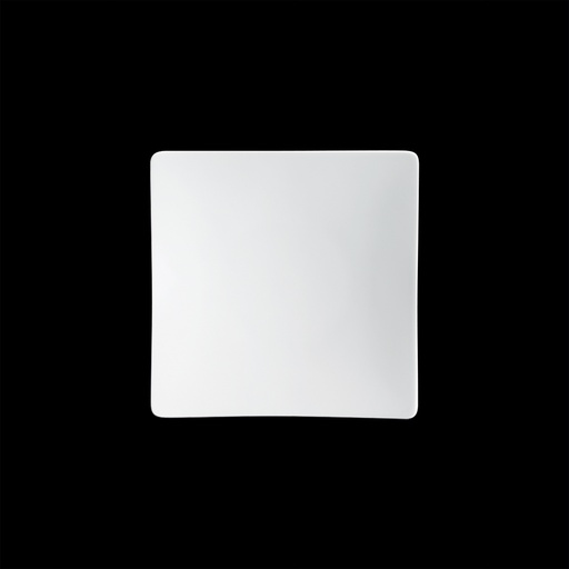 [9006341] Teller halbtief coup eckig 24 cm, Fine Dining