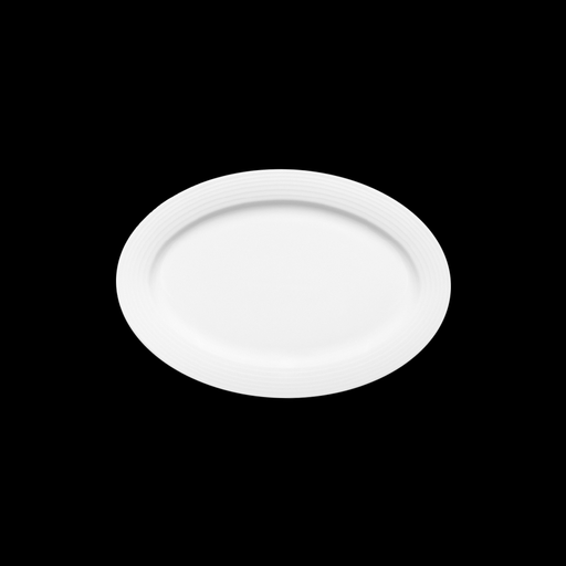 [9323728] Platte Fahne oval Relief 26 x 18 cm, Dialog