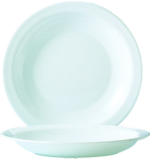 [9009542] Teller tief 22,5 cm, Hoteliere White