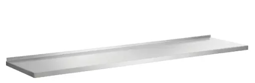 [9340816] Wandbord Edelstahl 2000 x 355 mm